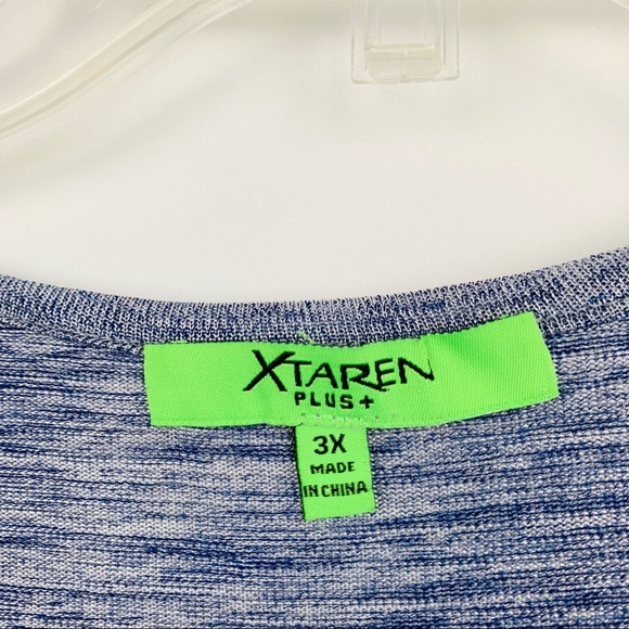 Xtaren Plus Romper 3X Blue Shorts Stretch Womens - Picture 6 of 8